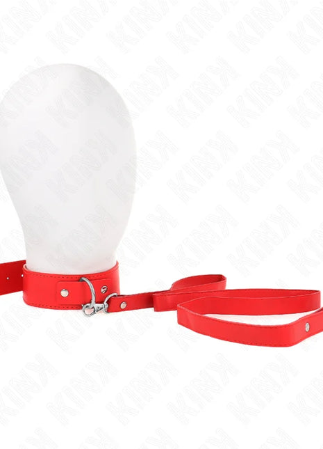 KINK - HALSKETTE MIT GÜRTEL 116 CM ROJO GURT VERSTELLBAR 32-50 CM X 8 CM