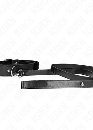 KINK - HALSKETTE MIT GÜRTEL 116 CM SCHWARZ GURT VERSTELLBAR 32-50 CM X 8 CM