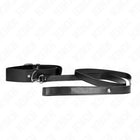 KINK - HALSKETTE MIT GÜRTEL 116 CM SCHWARZ GURT VERSTELLBAR 32-50 CM X 8 CM