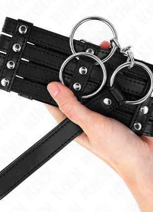 KINK - HALSKETTE MIT GÜRTEL 65 CM SUB STYLE VERSTELLBAR 35-51 CM X 7 CM