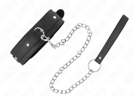 KINK - HALSKETTE MIT LEINE 65 CM 1 RING VERSTELLBAR 38-49 CM X 5 CM