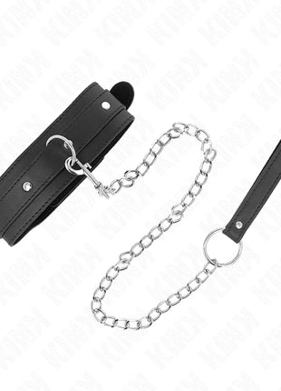 KINK - HALSKETTE MIT LEINE 65 CM 1 RING VERSTELLBAR 38-49 CM X 5 CM