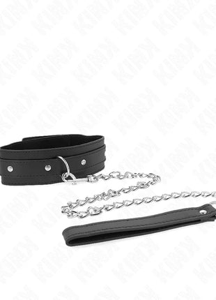 KINK - HALSKETTE MIT LEINE 65 CM 1 RING VERSTELLBAR 38-49 CM X 5 CM