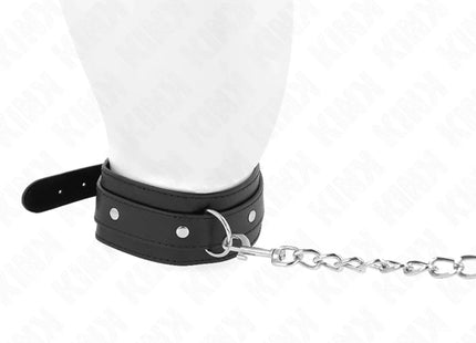 KINK - HALSKETTE MIT LEINE 65 CM 1 RING VERSTELLBAR 38-49 CM X 5 CM