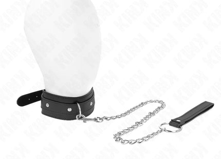 KINK - HALSKETTE MIT LEINE 65 CM 1 RING VERSTELLBAR 38-49 CM X 5 CM