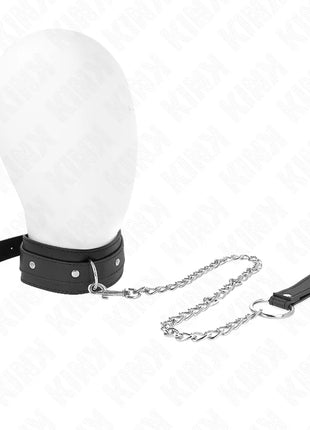 KINK - HALSKETTE MIT LEINE 65 CM 1 RING VERSTELLBAR 38-49 CM X 5 CM