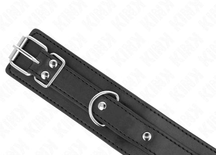 KINK - HALSKETTE MIT LEINE 65 CM 3 RING MODELL 1 VERSTELLBAR 38-49 CM X 5 CM