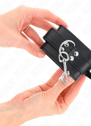KINK - HANDGELENKFESSELN MIT NIETEN 35 X 6 CM