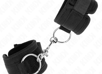 KINK - HANDGELENKFESSELN SCHWARZ VERSTELLBAR 18-35 CM X 6 CM