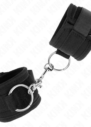 KINK - HANDGELENKFESSELN SCHWARZ VERSTELLBAR 18-35 CM X 6 CM