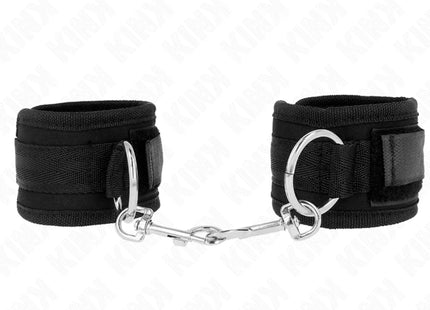 KINK - HANDGELENKFESSELN SCHWARZ VERSTELLBAR 18-35 CM X 6 CM