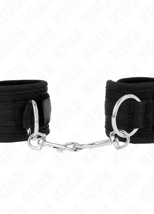 KINK - HANDGELENKFESSELN SCHWARZ VERSTELLBAR 18-35 CM X 6 CM