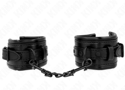 KINK - HANDGELENKFESSELN SCHWARZ VERSTELLBAR 20-30 CM X 6 CM