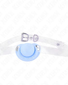 KINK - HELLBLAUER SCHNULLERFORM-SPRUDEL 5,5 x 4 CM VERSTELLBAR 43-60 CM