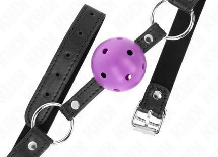 KINK - HOHL HART LILA KUGEL 4,5 CM Knebel 63,5 X 2 CM