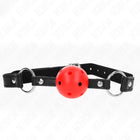KINK - HOHL HART ROTER BALL 4,5 CM GAG MODELL 1 63,5 X 2 CM