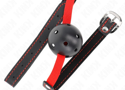 KINK - HOHLHARTER MUND 4,5 CM KNEBEL MIT ELASTISCHEM GÜRTEL 56 x 1,5 CM