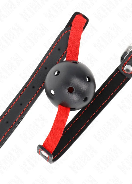 KINK - HOHLHARTER MUND 4,5 CM KNEBEL MIT ELASTISCHEM GÜRTEL 56 x 1,5 CM