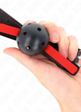 KINK - HOHLHARTER MUND 4,5 CM KNEBEL MIT ELASTISCHEM GÜRTEL 56 x 1,5 CM