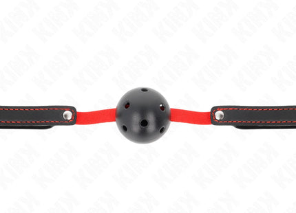 KINK - HOHLHARTER MUND 4,5 CM KNEBEL MIT ELASTISCHEM GÜRTEL 56 x 1,5 CM