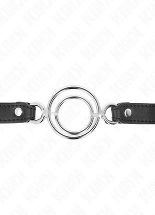 KINK - KNEBEL MIT MEHREREN O-RINGEN 5 CM SCHWARZ 63 X 2,5 CM