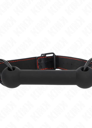 KINK - KNOCHENGAG MIT KUNSTLEDERGURT SCHWARZ VERSTELLBAR 41-57 CM