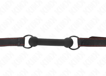 KINK - KNOCHENGAG MIT KUNSTLEDERGURT SCHWARZ VERSTELLBAR 41-57 CM