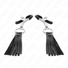 KINK - KUNSTLEDER QUASTEN NIPPELKLEMMEN 6 CM