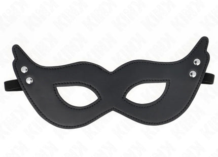 KINK - KUNSTLEDERMASKE MIT NIETEN MODELL 1 26 x 8 CM