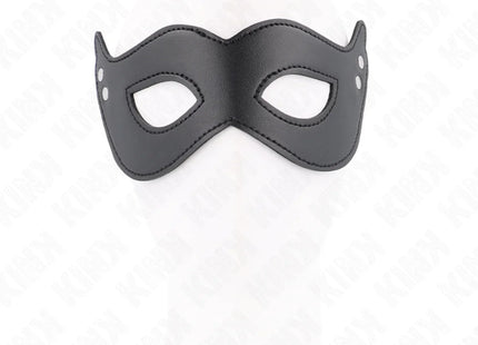 KINK - KUNSTLEDERMASKE MIT NIETEN MODELL 1 26 x 8 CM