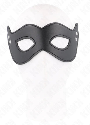 KINK - KUNSTLEDERMASKE MIT NIETEN MODELL 1 26 x 8 CM