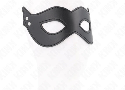 KINK - KUNSTLEDERMASKE MIT NIETEN MODELL 1 26 x 8 CM