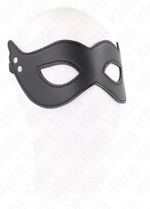 KINK - KUNSTLEDERMASKE MIT NIETEN MODELL 1 26 x 8 CM