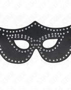 KINK - KUNSTLEDERMASKE MIT NIETEN MODELL 2 30 x 12 CM