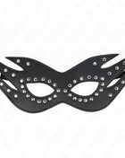 KINK - KUNSTLEDERMASKE MIT NIETEN MODELL 3 26 x 9,5 CM