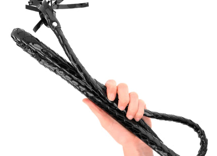 KINK - LANGE GLÄNZENDE PVC-PEITSCHE 138 CM