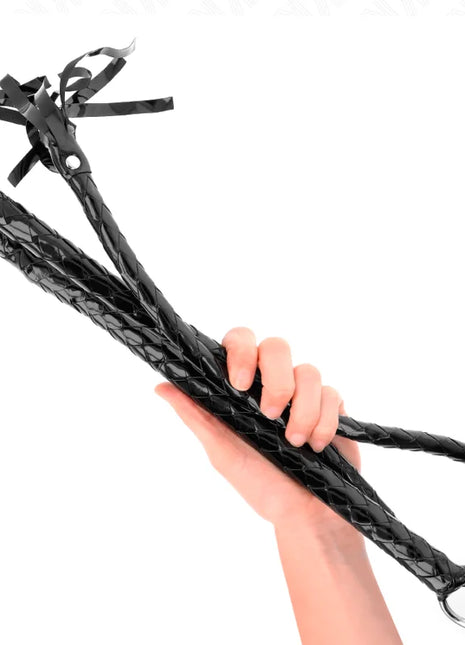 KINK - LANGE GLÄNZENDE PVC-PEITSCHE 138 CM