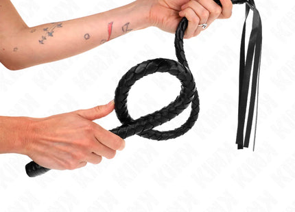 KINK - LANGE PEITSCHE MIT PERLEN 110 CM