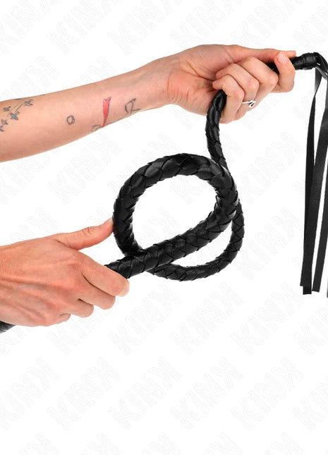 KINK - LANGE PEITSCHE MIT PERLEN 110 CM