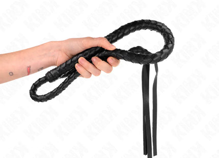 KINK - LANGE PEITSCHE MIT PERLEN 110 CM