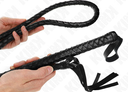 KINK - LANGE SCHWARZE SCHLANGENPEITSCHE 210 CM