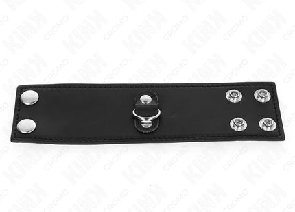 KINK - LEDER PENISRING MIT DRUCKVERSCHLUSS 18 X 5 CM
