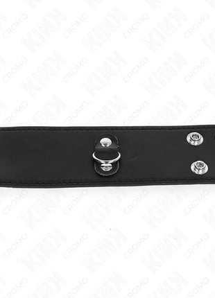 KINK - LEDER PENISRING MIT DRUCKVERSCHLUSS 18 X 5 CM