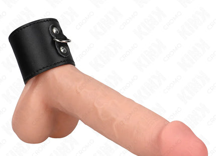 KINK - LEDER PENISRING MIT DRUCKVERSCHLUSS 18 X 5 CM