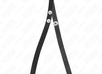 KINK - LEDER PENISRING MIT DRUCKVERSCHLUSS 39 X 1 CM