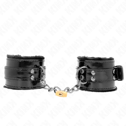 KINK - LEICHTE HANDGELENKSFESSELN MIT KUPFERSCHLOSS VERSTELLBAR 17-29 CM X 5,5 CM