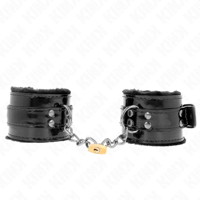 KINK - LEICHTE HANDGELENKSFESSELN MIT KUPFERSCHLOSS VERSTELLBAR 17-29 CM X 5,5 CM