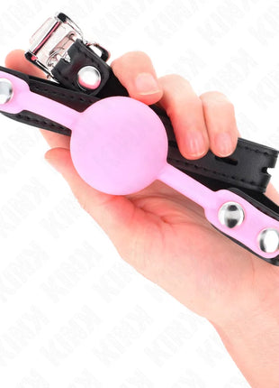 KINK - LEUCHTENDER SILIKONBALL 4 CM Knebel 60 x 2 CM