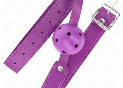 KINK - LILA ATMUNGSAKTIVER BALL 4,5 CM MAG 65 x 2,5 CM