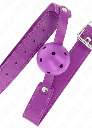 KINK - LILA ATMUNGSAKTIVER BALL 4,5 CM MAG 65 x 2,5 CM